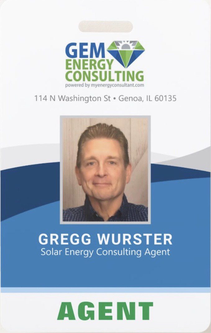 Gregg Wurster Solar Energy Solicitor Badge